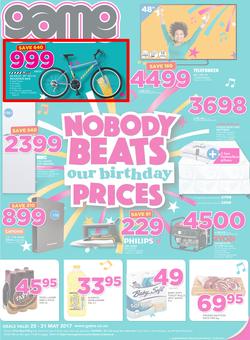 Game Namibia :Oshakati Nobody Beats Our Birthday (25 May - 31 May 2017), page 1
