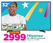 Hisense 32" LED TV HX32M2160