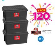 Big Jim 25Ltr Storage Box-For 3