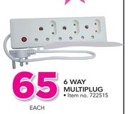 6 Way Multiplug