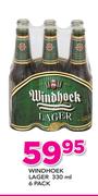 Windhoek Lager-6X330ml