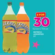 Refresh Assorted-3X2Ltr