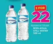 Bon Aqua Still Water-3X500ml
