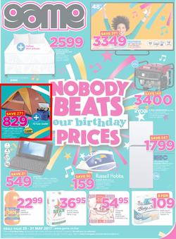 Game Botswana : Nobody Beats Our Birthday (25 May - 31 May 2017), page 1