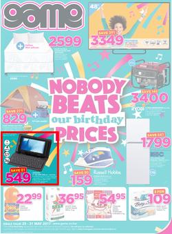 Game Botswana : Nobody Beats Our Birthday (25 May - 31 May 2017), page 1
