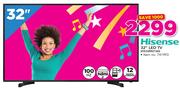Hisense 32" LED TV HX32M2160