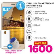 Hisense Dual Sim Smartphone Infinity F20 Plus Phone Cover & Speaker