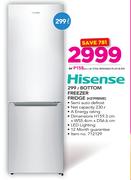 Hisense 299Ltr Bottom Freezer Fridge H299BME