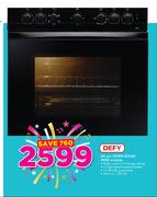 Defy 60cm Oven Solid Hob DCB006