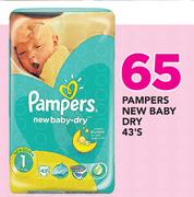 Pampers New Baby Dry-43's
