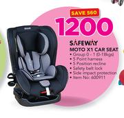 Safeway Moto X1 Car Seat
