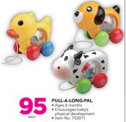 Baby Gro Pull A Long Pal-Each