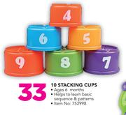 Baby Gro 10 Stacking Cups