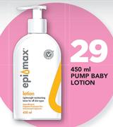 Epimax Pump Baby Lotion-450ml