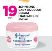 Johnsons Baby Aqueous Cream Fragranced-350ml
