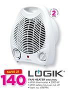 Logik Fan Heater NSB-200A