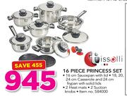 Tissolli 16 Piece Pricess Set