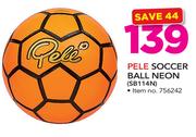 Pele Soccer Ball Neon SB114N