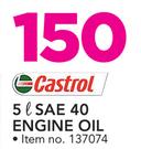 Castrol 5Ltr SAE 40 Engine Oil