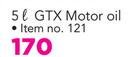Castrol 5Ltr GTX Motor Oil