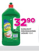 Sunlight Dishwashing Liquid-1.5Ltr