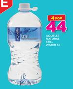 Aquelle Natural Still Water-4 x 5Ltr