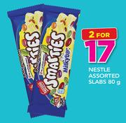 Nestle Assorted Slabs-2 x 80g
