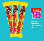 Nestle Assorted Chocolate Bars-For 3