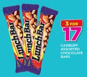 Cadbury Assorted Chocolate Bars-For 3