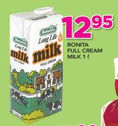 Bonita Full Cream Milk-1Ltr