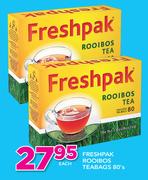 Freshpak Rooibos Teabags-80's Each