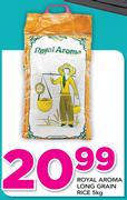 Royal Aroma Long Grain Rice-5Kg