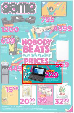 Game Ghana : Nobody Beats Our Birthday (25 May - 31 May 2017), page 1