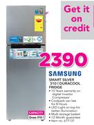 Samsung Smart Silver 310Ltr Duracool Fridge