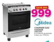 Midea 4 Burner Gas Cooker LM61026