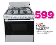 Nasco 4 Burner Gas Cooker 20BME61007