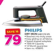 Philips Dry Iron HD1172 27