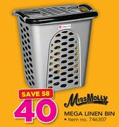 Miss Molly Mega Linen Bin