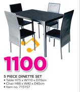 5 Piece Dinette Set