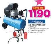 Tradeair 50Ltr Compressor