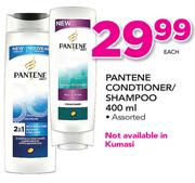 Pantene Conditioner/Shampoo-400ml Each