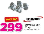 Trojan Dumbell Set-20Kg