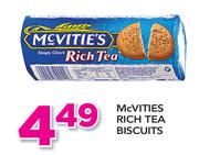 McVities Rich Tea Biscuits