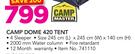 Camp Master Camp Dome 420 Tent