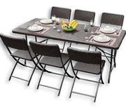 Rattan Folding Chair-Each
