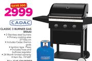 Cadac Classic 3 Burner Gas Braai