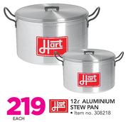 Hart 21Ltr Aluminium Stew Pan