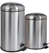Mainstays 20Ltr Stainless Steel Dome Pedal Bin