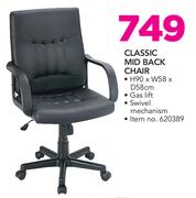 Classic Mid Back Chair