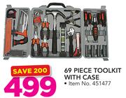 Stramm 69 Piece Toolkit With Case